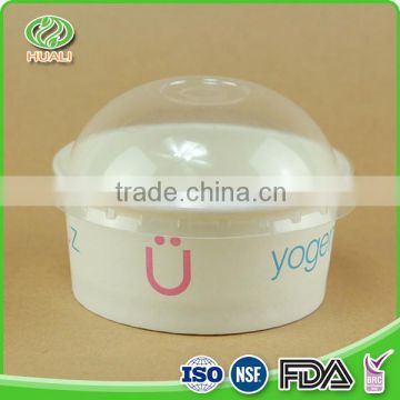 Customized logo disposable ice cream different types of paper cups
