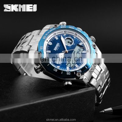 Affordable quality watch brands Skmei 1204 metal analog digital watch