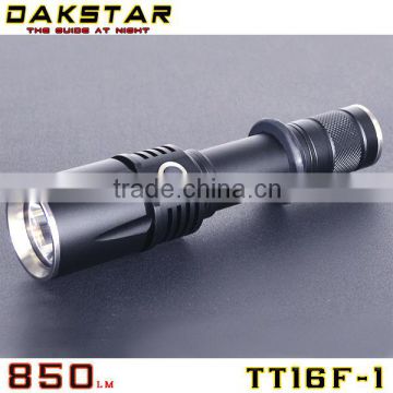 DAKSTAR TT16F-1 XM-L U2 850LM 18650 OR CR123A Tactical Flashlight                        
                                                Quality Choice