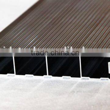 natural silver color Railing aluminum for industrial joinery