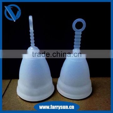 2015 Wholesale price silicone Reusable menstrual cups