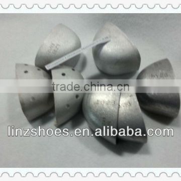 Aluminum toe caps holed round EN12568 for army shoes