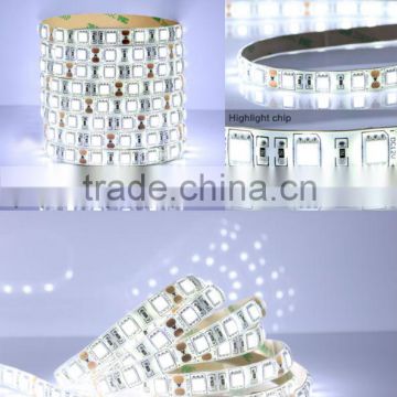 DC12V LED SMD5050 60 LED lighting Warm White Flexible LED Strip lights