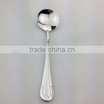 Chinese Salad Spoons of plain handle with high quality and low price