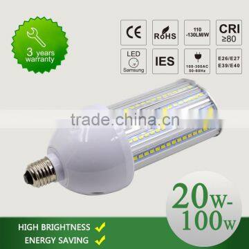 Best quality 180degree e40 LED corn light street bulb light