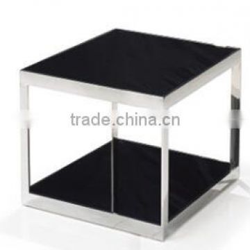 glass top coffee table,metal glass coffee table,glass tea table design DJ106-2