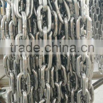 DIN763 Standard stainless steel long link chain