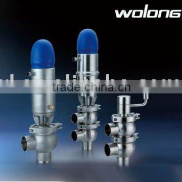sanitary stainless steel reversal valve&regulating valve hot sell