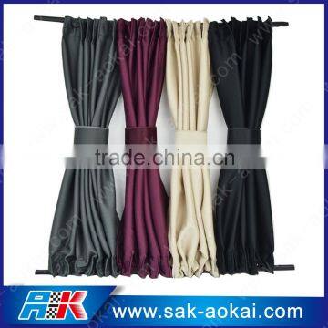 China factory price rear window power sunshade polyester fabric curtain