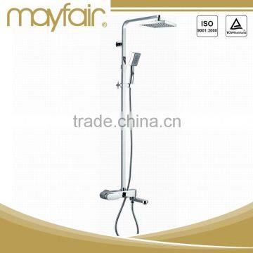 Wall mounted shower set hot and cold water mixer with handheld shower head