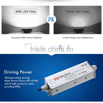 with wide range of working temperature 100w with pure white led light production line