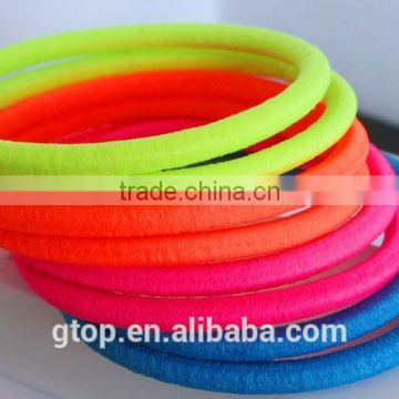 Wholesale rubber elastic hair circle cheap good quality R-0023
