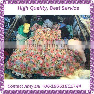 Cream quality second hand clothes for africa countries