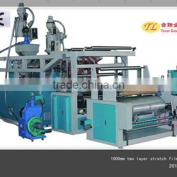 1000mm two layers co-extrusion Stretch Film Machine