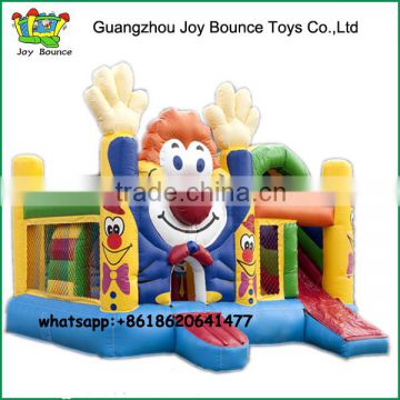 new clown design price inflatable jumping castle for sale