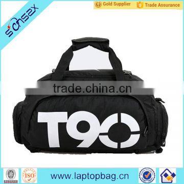 China supplier promotional outdoor sport duffel backpack bag