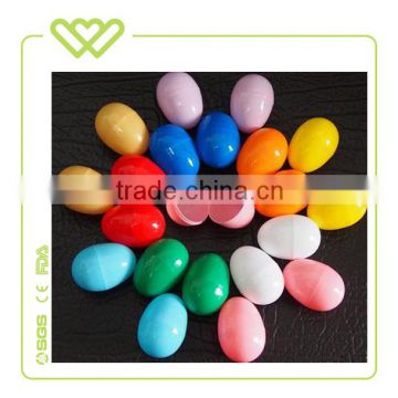 Wholesale 6*4.2cm Easter Decoration Plastic Colorful DIY Egg