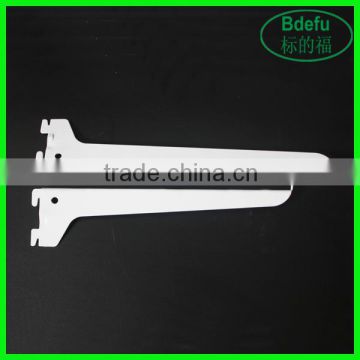 Heavy duty white coated metal support brackets