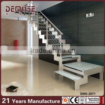 staircases design durable stair railing components with CE certificate