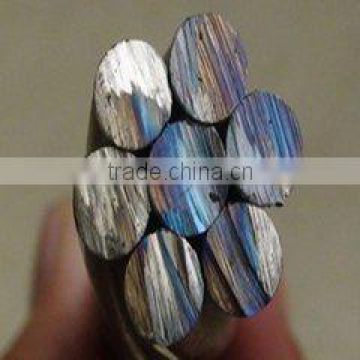 Supply 12.70 15.24mm unbonded prestressed concrete 7-wire strand(PC strand)
