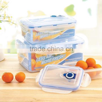 plastic lunch box food container set