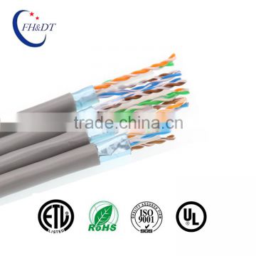 High Quality Cat.5e PVC FTP Shielded 4pairs Network Cable/LAN Cable ETL TIA/EIA 3P