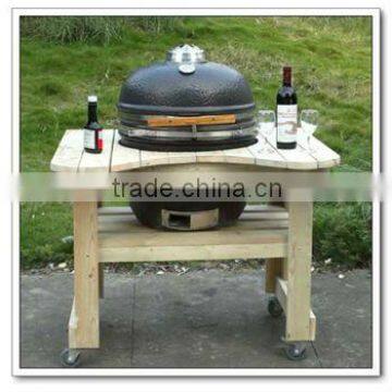 2013 Hotselling outdoor wooden table for luxurious kamado grill