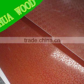 rose red melamine plywood