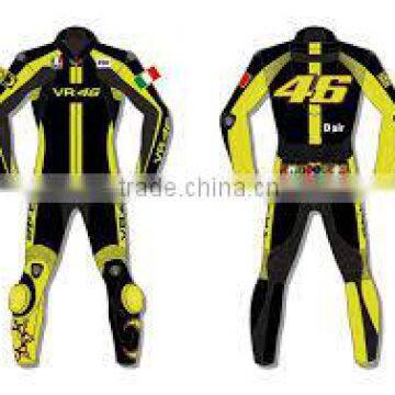 motorbike leather suit tri-388