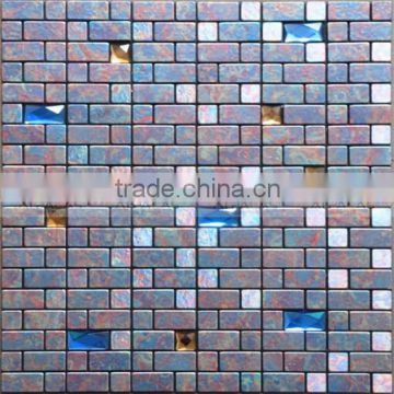 High quality muti-size colorful mixed sizes aluminium mosaic tile