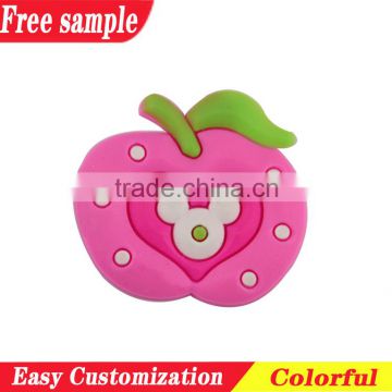 Fruit style cartoon pattern style PVC soft accessory