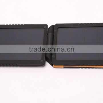 2016 new arrival mini solar power bank portable solar charger