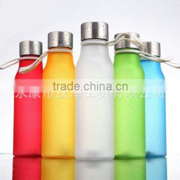 Leak-proof seal factory direct transparent frosted seal leak-proof cups stainless steel cover