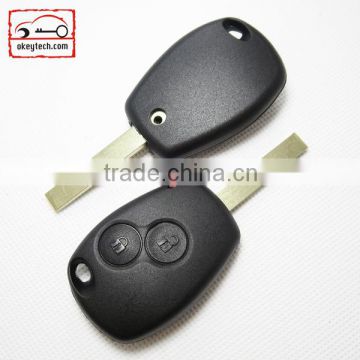 Okeytech Renault Car Key for romote key 2 button key shell no logo with 307 blank Renault remote key case