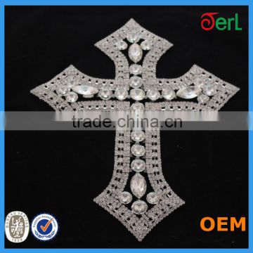 rhinestone bridal lace trimming for garment accessories