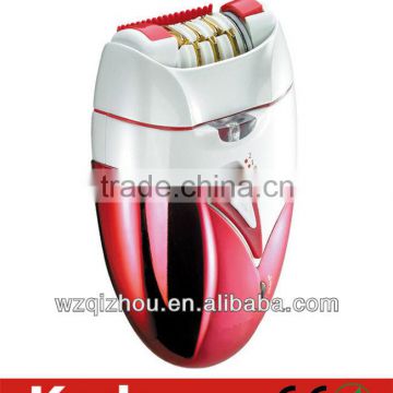 Red Rechargeable Lady Epilators