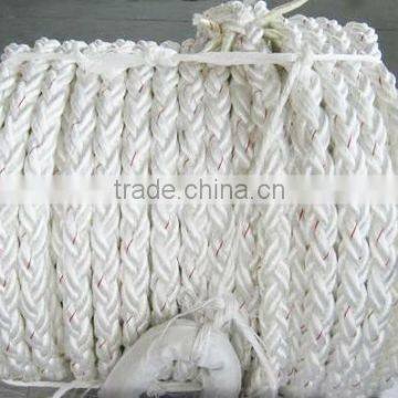 8 strand pp nylon polyester rope 50mm