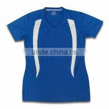140gsm 100% Polyester Mesh Promotional T-shirt, OEM Orders are Welcome, Available in Various Sizes