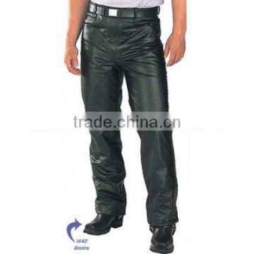 men leather pant