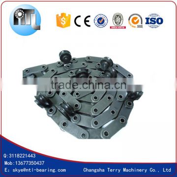 C2042HP Hollow Pin Type Palm Oil Conveyor Chains 40Mn or Stainless Steel
