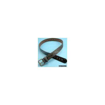 Sell Leather Belt with Metal Buckle