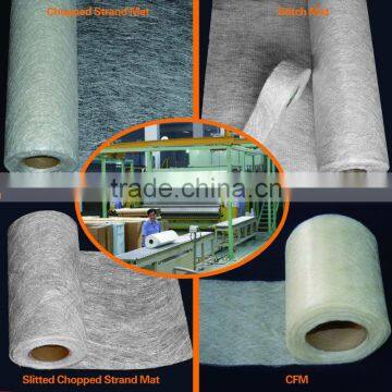 E-glass & C-glass Fiberglass Chopped Strand Mat