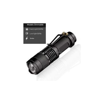 3 Models Dimmable Zoomable Led Flashlight or Torch