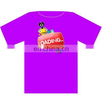 colorfull printing-customized baggy and sweat absorbing t-shirt