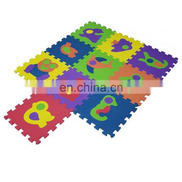 Melors EVA Animal  Print Jigsaw Baby Foam Floor Puzzle Mat