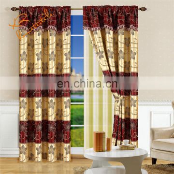 Luxury windows curtains custom made with macrame
