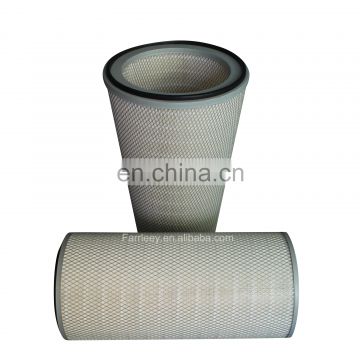 Farrleey Tapered Pleated Filter Cartridge for Gas Turbine