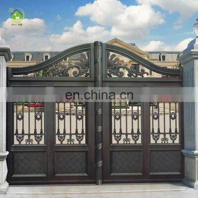 Sliding iron main gate design for homes