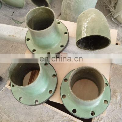 Different sizes FRP pipe connector fittings flange,tee