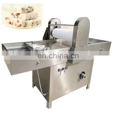 Manufacture Peanut Chikki Candy Cutting Rice Protein Making Equipment  Bar Cutter Machine